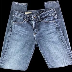 Adriano Goldschmied 25R The Stevie High Rise Skinny Ankle Jeans in EUC 🇺🇸